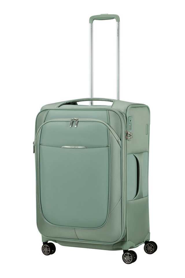 Samsonite Weichgepäck-Trolley RE-LITE, verschiedene Größen und Farben, 4 Rollen, Unisex Koffer, arretierbares, versenkbares Druckknopf-Trolleysystem