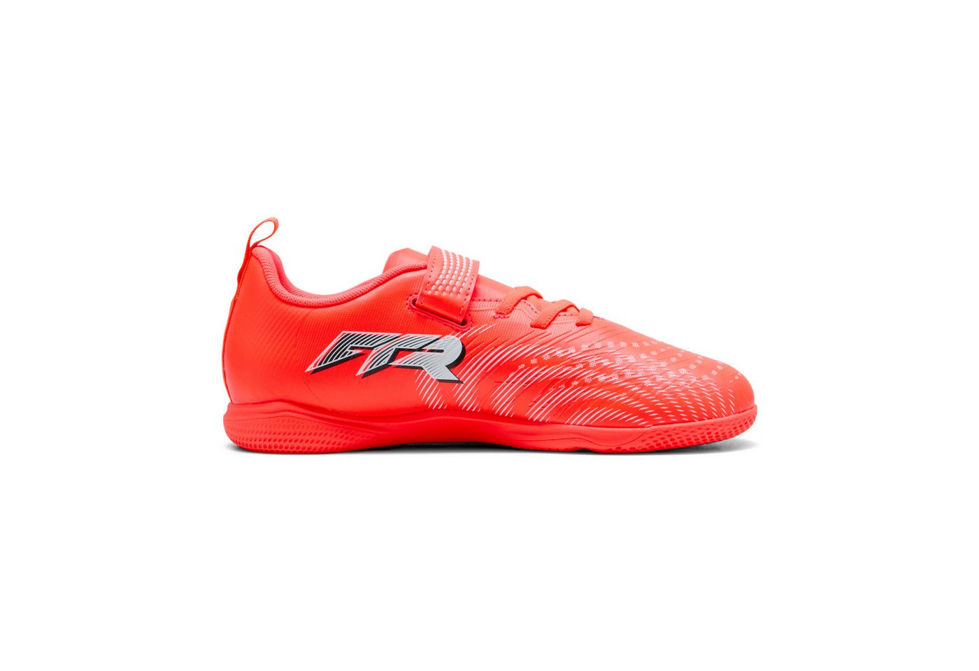 PUMA FUTURE 9 PLAY IT V JR Fußballschuh (für Kinder & Jugendliche) für Halle und Straße, leichtes Obermaterial aus Synthetik