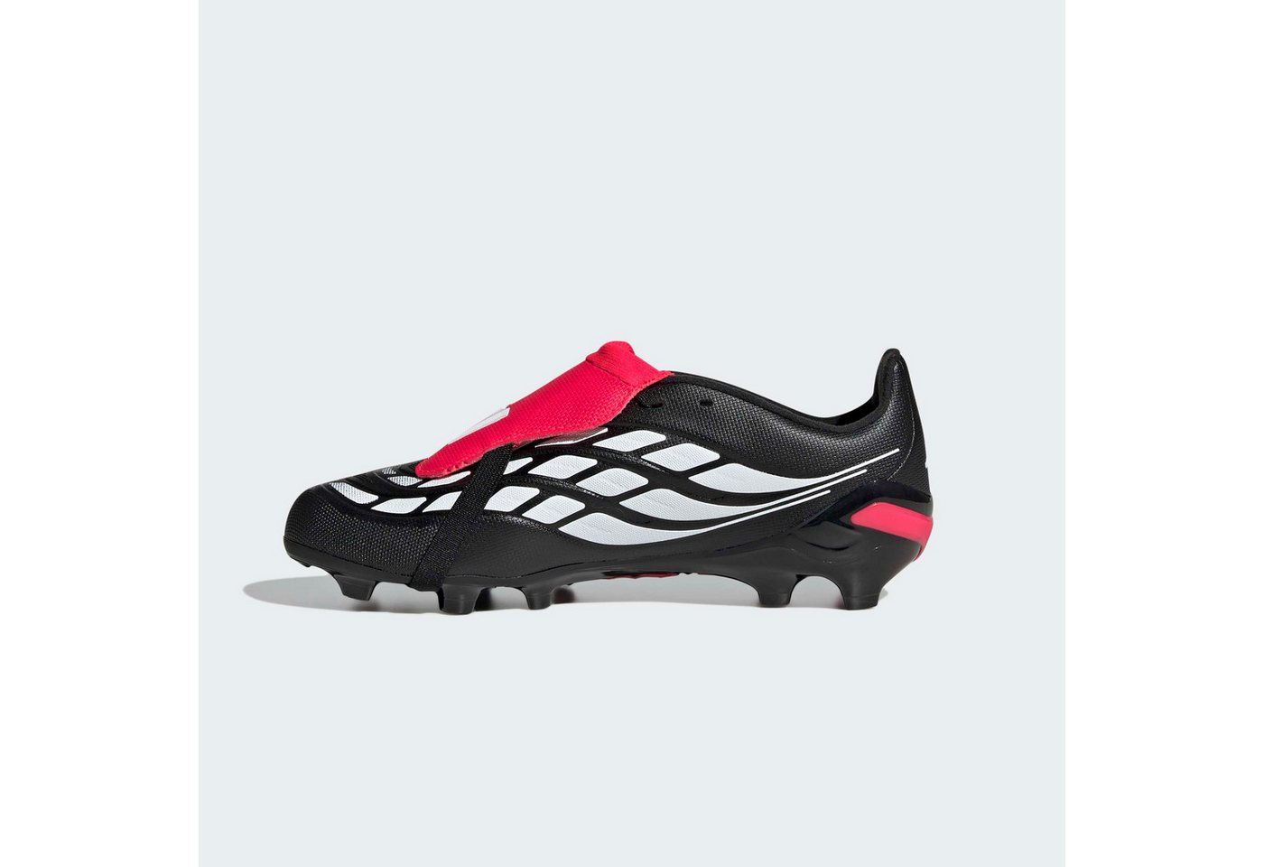 adidas Performance PREDATOR LEAGUE KIDS, FESTE BÖDEN, UMSCHLAGBARE ZUNGE Fußballschuh (für Kinder & Jugendliche) Außensohle für Rasen und feste Böden Bild 2