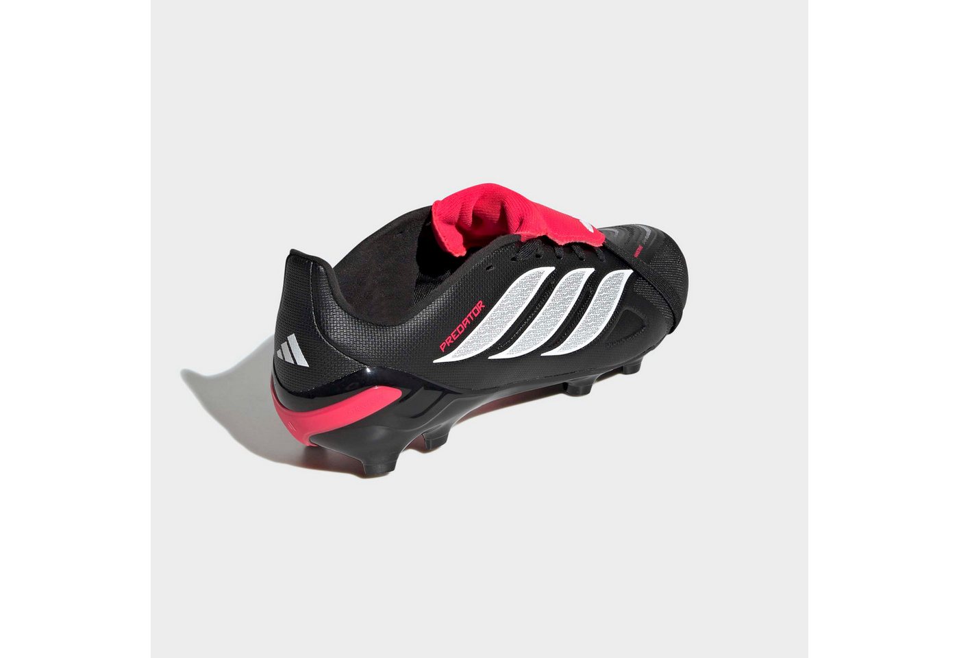 adidas Performance PREDATOR LEAGUE KIDS, FESTE BÖDEN, UMSCHLAGBARE ZUNGE Fußballschuh (für Kinder & Jugendliche) Außensohle für Rasen und feste Böden Bild 3
