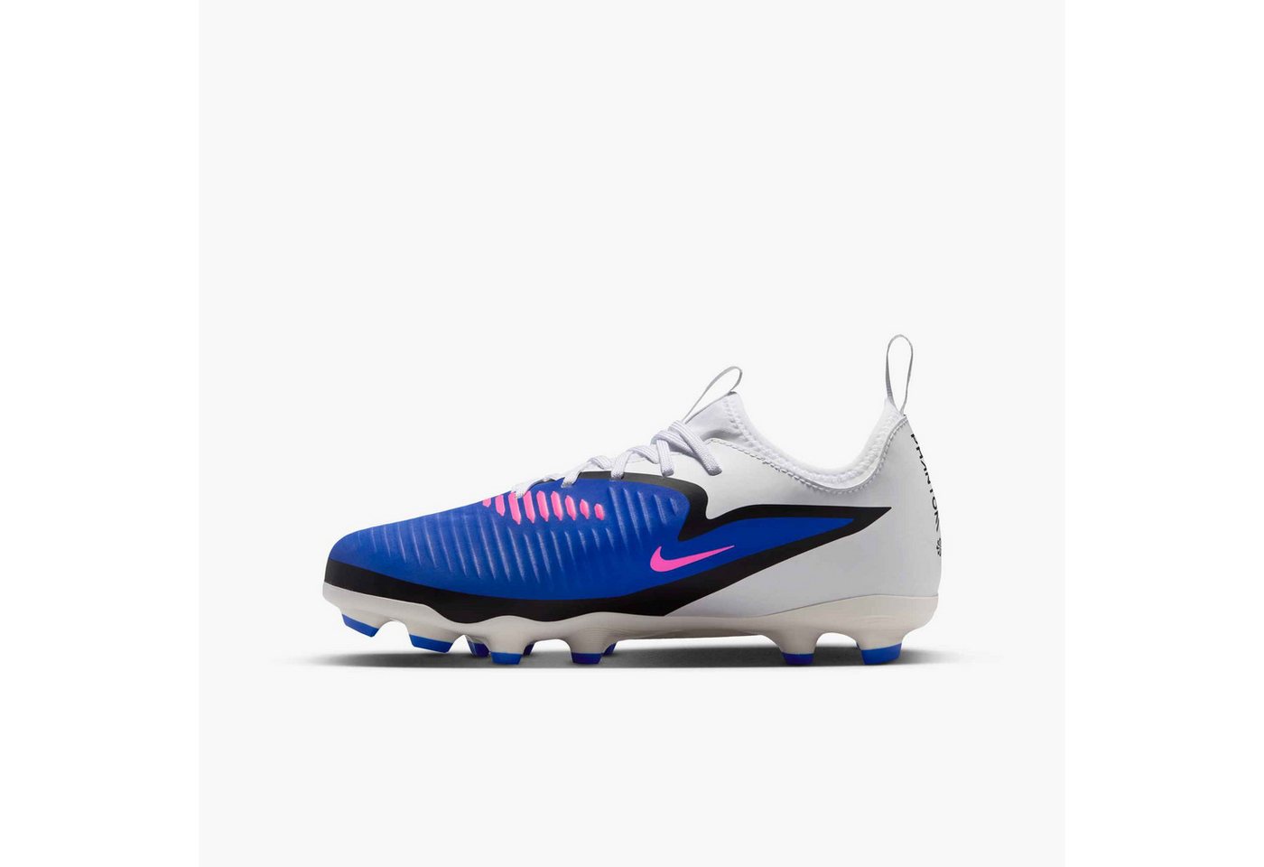 Nike Jr. Phantom 6 Low Academy Fußballschuh (für Kinder & Jugendliche) Außensohle für Rasen & Kunstrasen und feste Böden