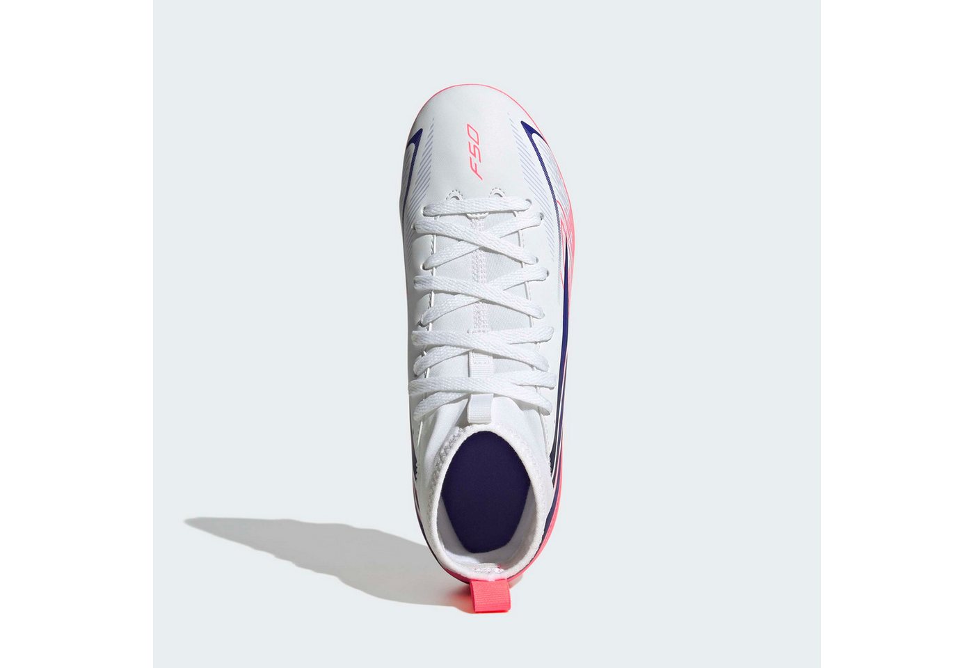 adidas Performance F50 HYPERFAST CLUB KIDS, FESTE BÖDEN/GEMISCHTE BÖDEN, HALBHOCH GESCHN Fußballschuh (für Kinder & Jugendliche) für viele verschiedene Böden geeignet