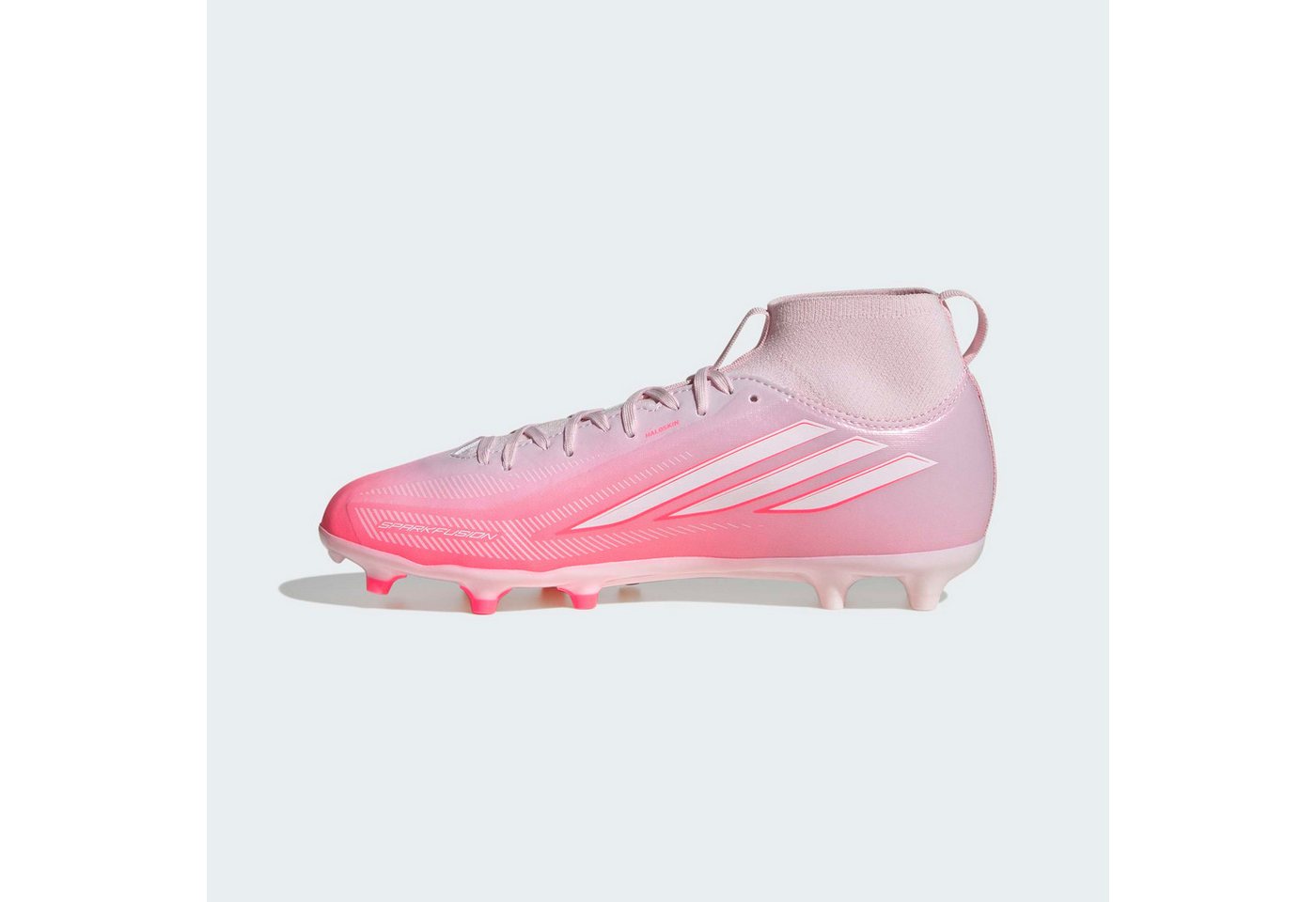 adidas Performance F50 SPARKFUSION LEAGUE KIDS, FESTE BÖDEN / KUNSTRASEN, HALBHOCH GESCH Fußballschuh (für Kinder & Jugendliche) für Rasen und Kunstrasenplätze geeignet
