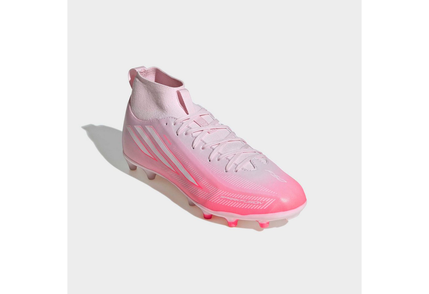 adidas Performance F50 SPARKFUSION LEAGUE KIDS, FESTE BÖDEN / KUNSTRASEN, HALBHOCH GESCH Fußballschuh (für Kinder & Jugendliche) für Rasen und Kunstrasenplätze geeignet Bild 2