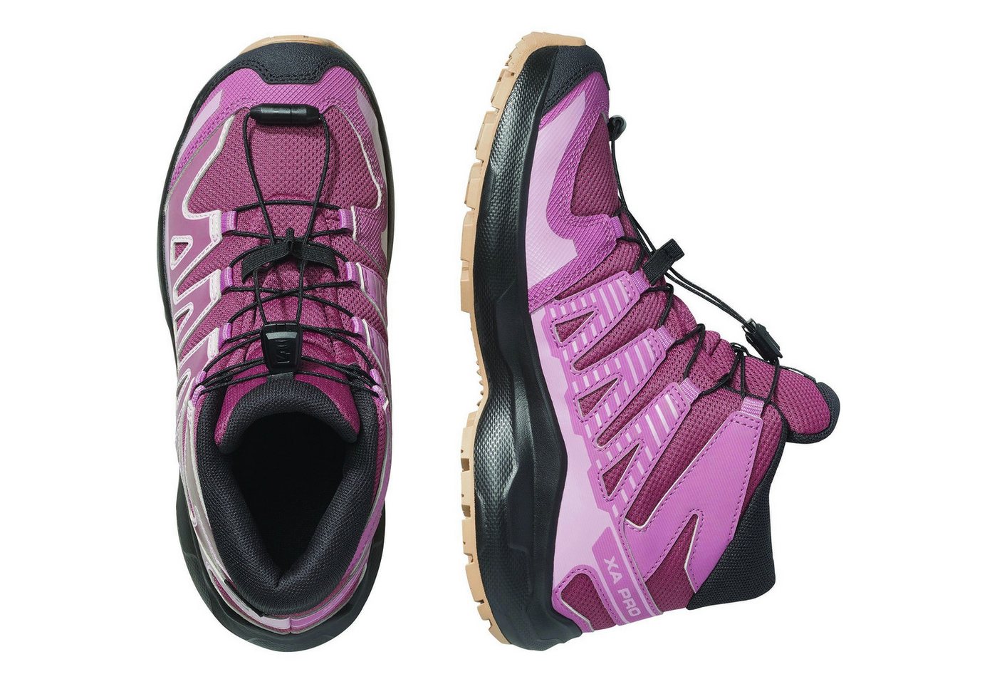 Salomon XA PRO MID WP J Outdoorschuh (für Kinder & Jugendliche) wasserdicht