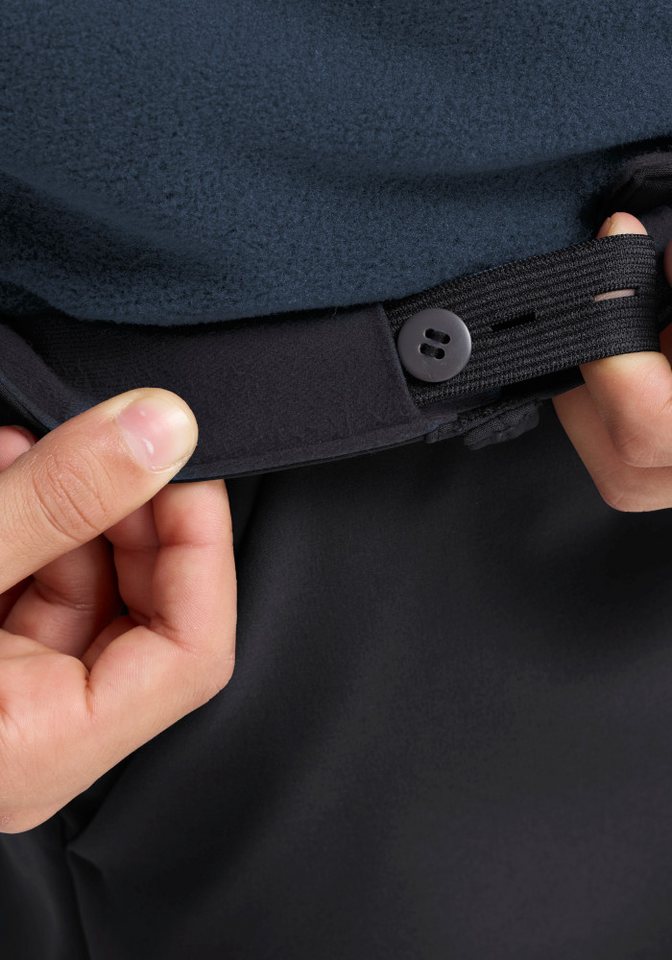Jack Wolfskin Outdoorhose FOURWINDS PANTS K für Kinder, mit sportlichem Look, aus Polyester und Elasthan