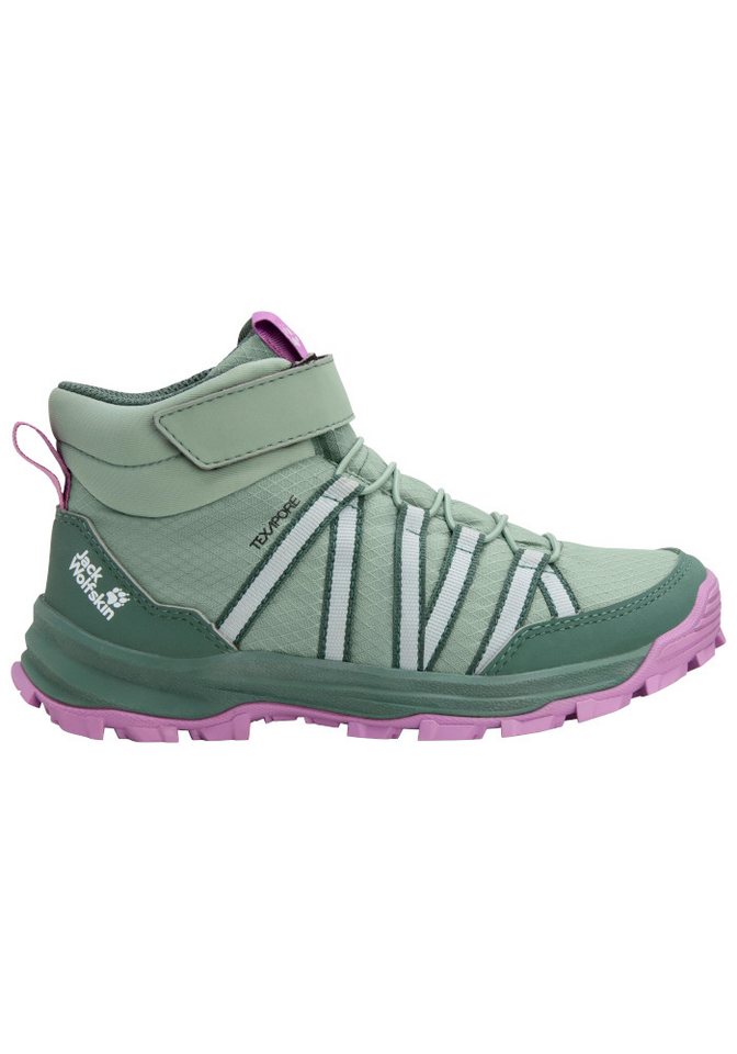 Jack Wolfskin WILD HIKE TEXAPORE MID VC K Wanderschuh (für Kinder & Jugendliche) Wasserdicht, Trekkingschuh Bild 2
