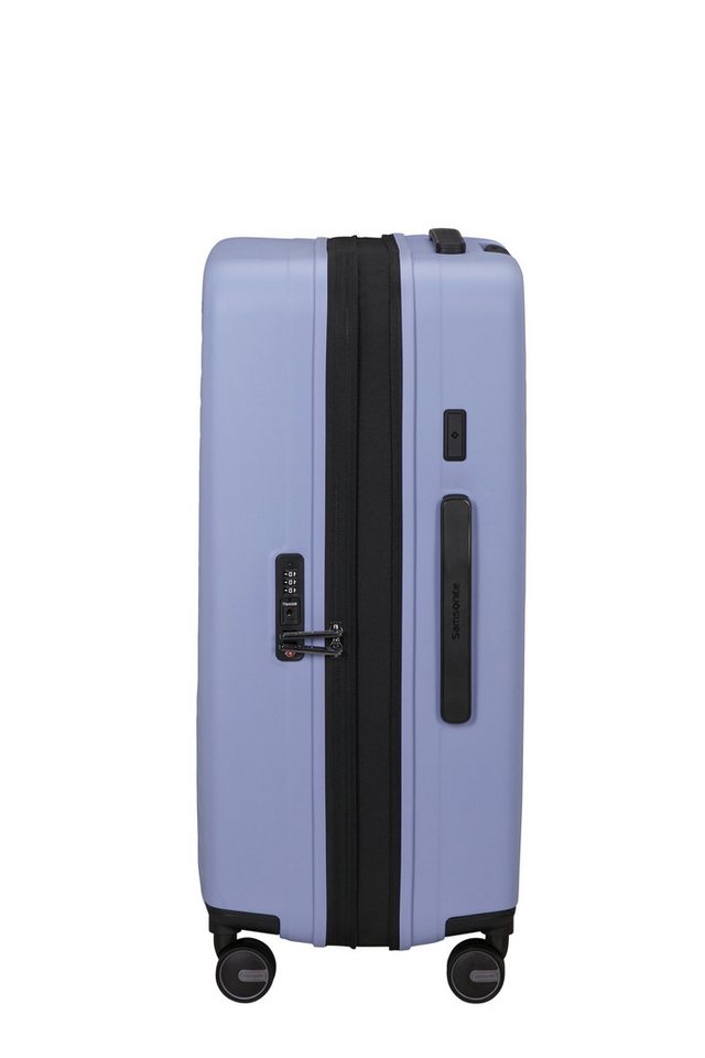 Samsonite Hartschalen-Trolley RESTACKD, 4 Rollen, Unisex Koffer, mit fester Trennwand und verstellbaren Packgurten Bild 3