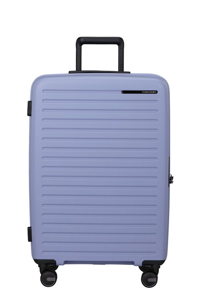 Samsonite Hartschalen-Trolley RESTACKD, 4 Rollen, Unisex Koffer, mit fester Trennwand und verstellbaren Packgurten Bild 5
