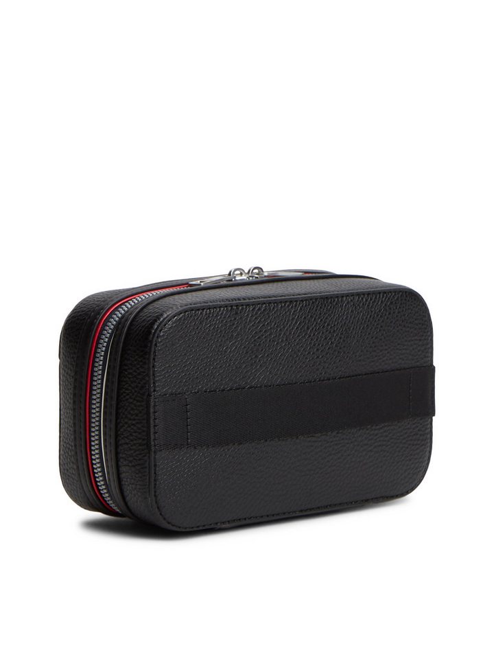 Tommy Hilfiger Kulturbeutel TH CENTRAL WASHBAG, Unisex Waschbeutel, Minibag mit Logoschriftzug