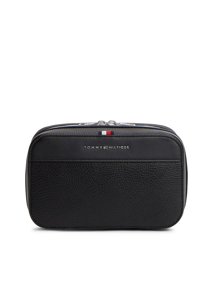 Tommy Hilfiger Kulturbeutel TH CENTRAL WASHBAG, Unisex Waschbeutel, Minibag mit Logoschriftzug Bild 3
