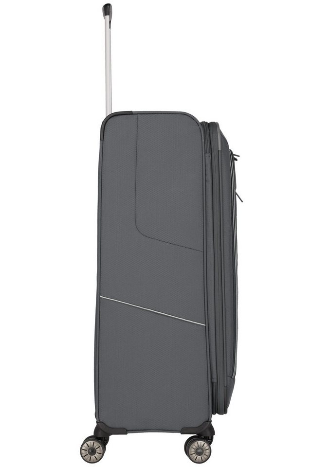 travelite Weichgepäck-Trolley SKAII Reisekoffer, 4 Rollen, mit TSA-Schloss und besonders leichtem Design