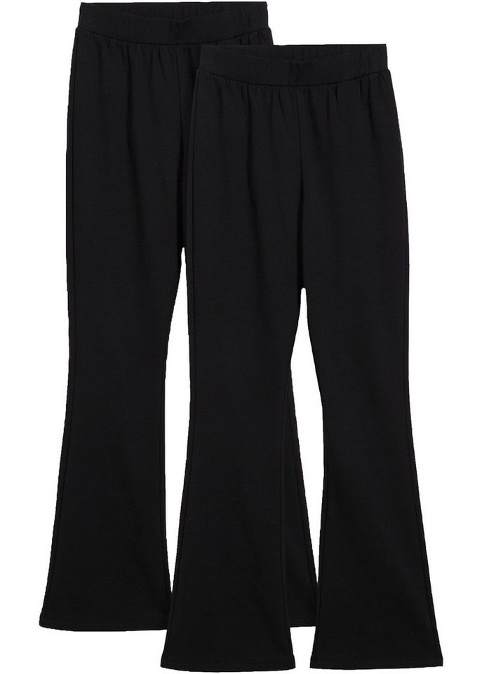 bonprix Thermoleggings (Packung) im Bootcut-Stil, mit elastischem Bund, schmale Oberschenkelweite Bild 3