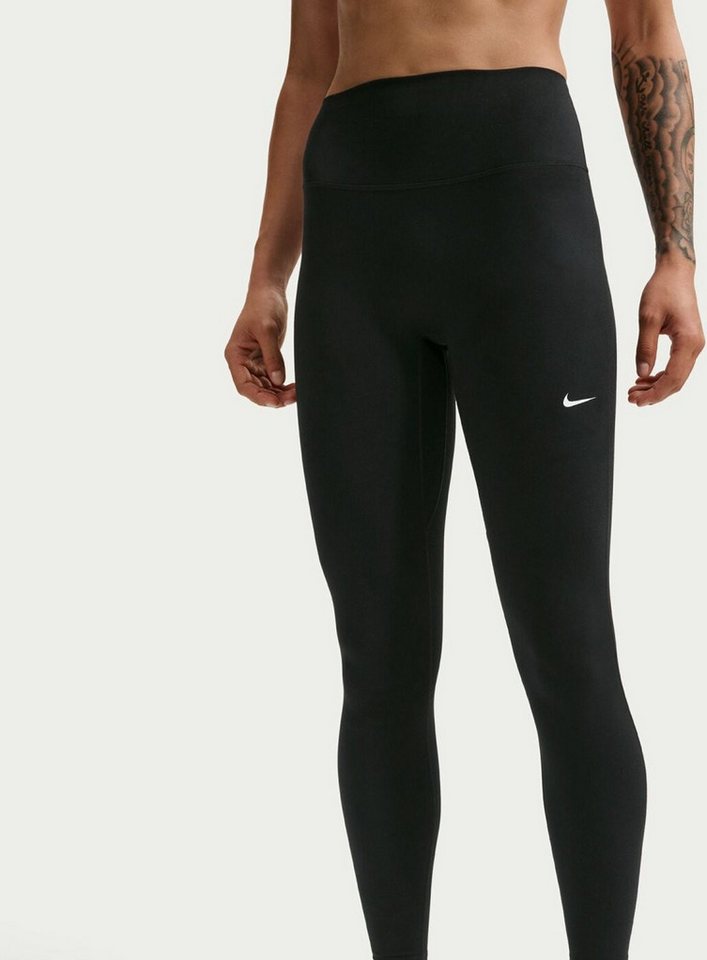Nike Trainingstights W NK DF ONE HR TIGHT USEAM BLACK/WHITE