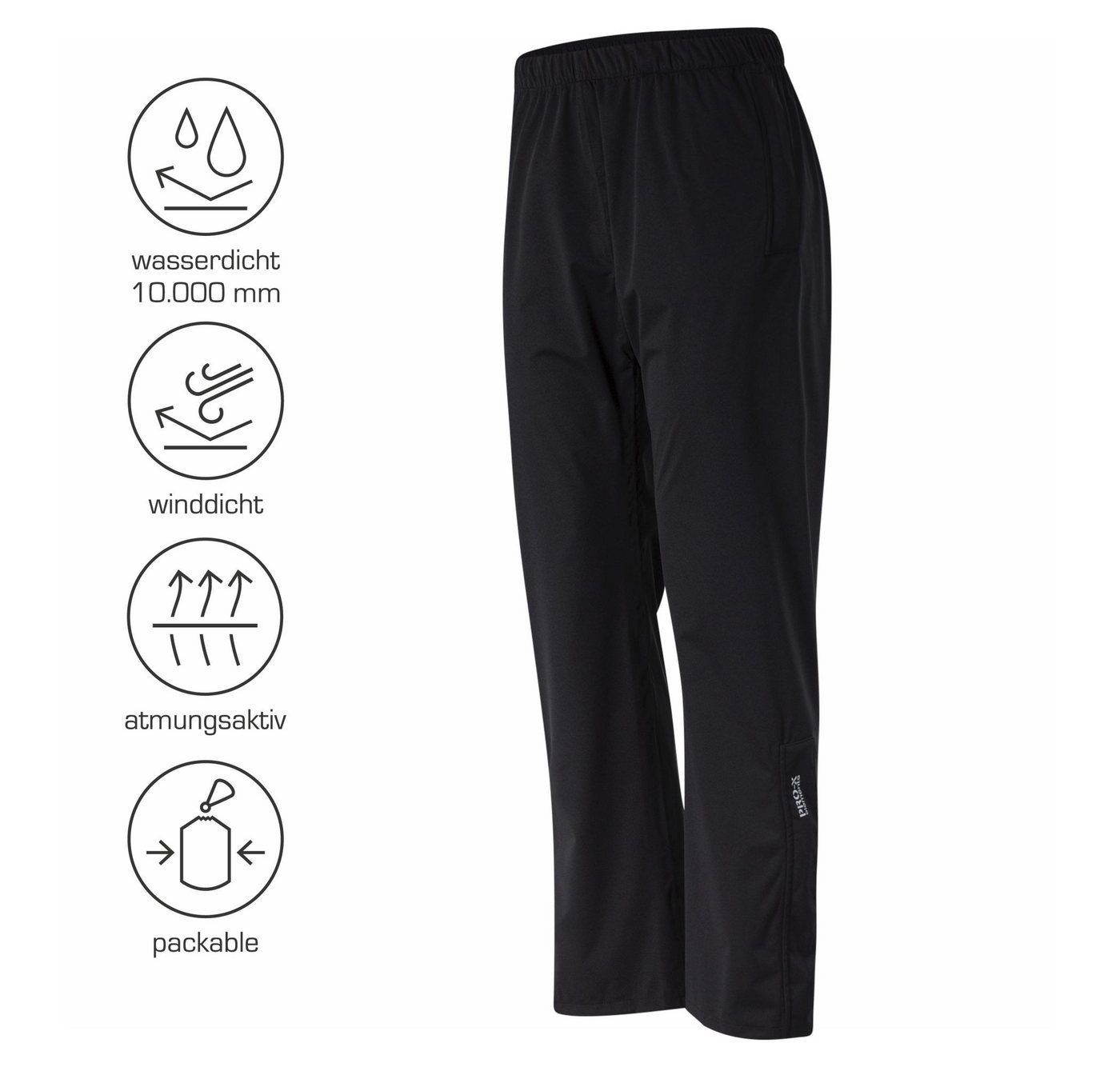 PRO-X ELEMENTS Regenhose ANTERO Wasserdicht Bild 2
