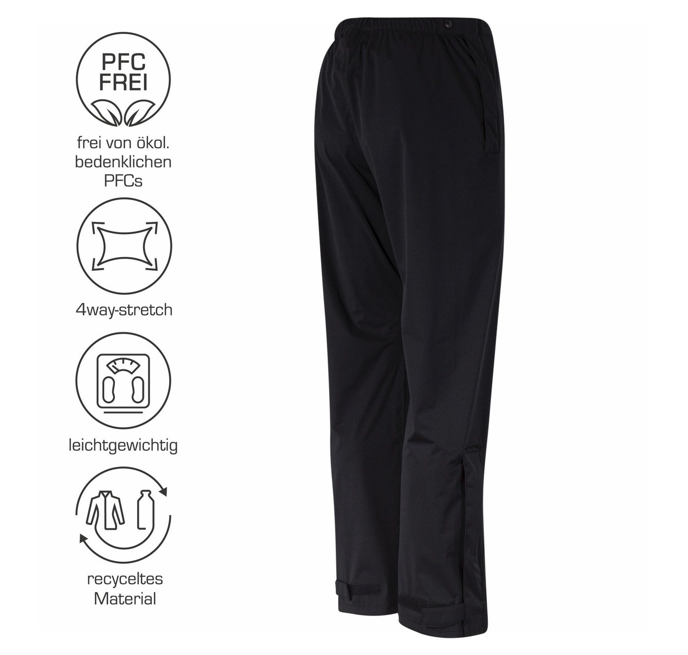 PRO-X ELEMENTS Regenhose ANTERO Wasserdicht Bild 3