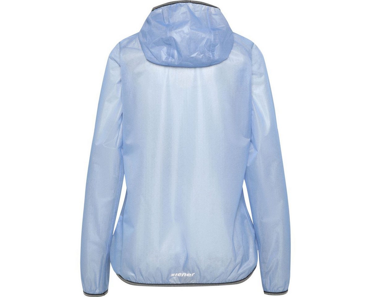 Ziener Fahrradjacke Natina-z Jacket Lady Wasserdichte Damen-Regenjacke für Radfahrer mit reflektierenden Bild 5