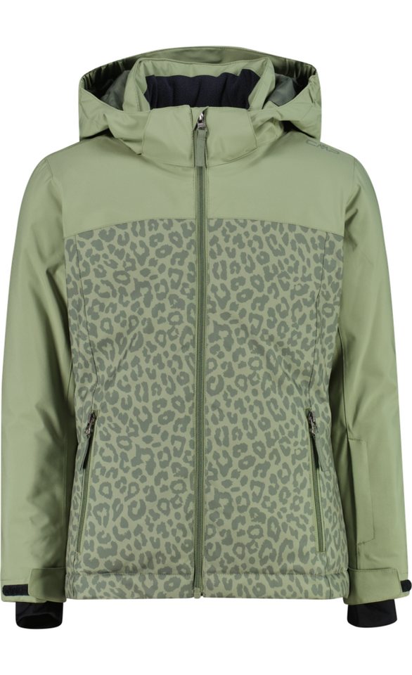 CMP Skijacke KID G JACKET SNAPS HOOD GREEN TEA-SALVIA Bild 3