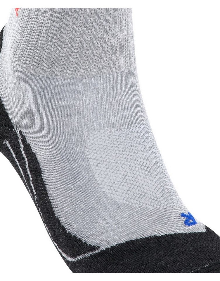 FALKE Wandersocken TK2 Short Cool (für leichtes Gelände) hellgrau Damen - 1 Paar Bild 2