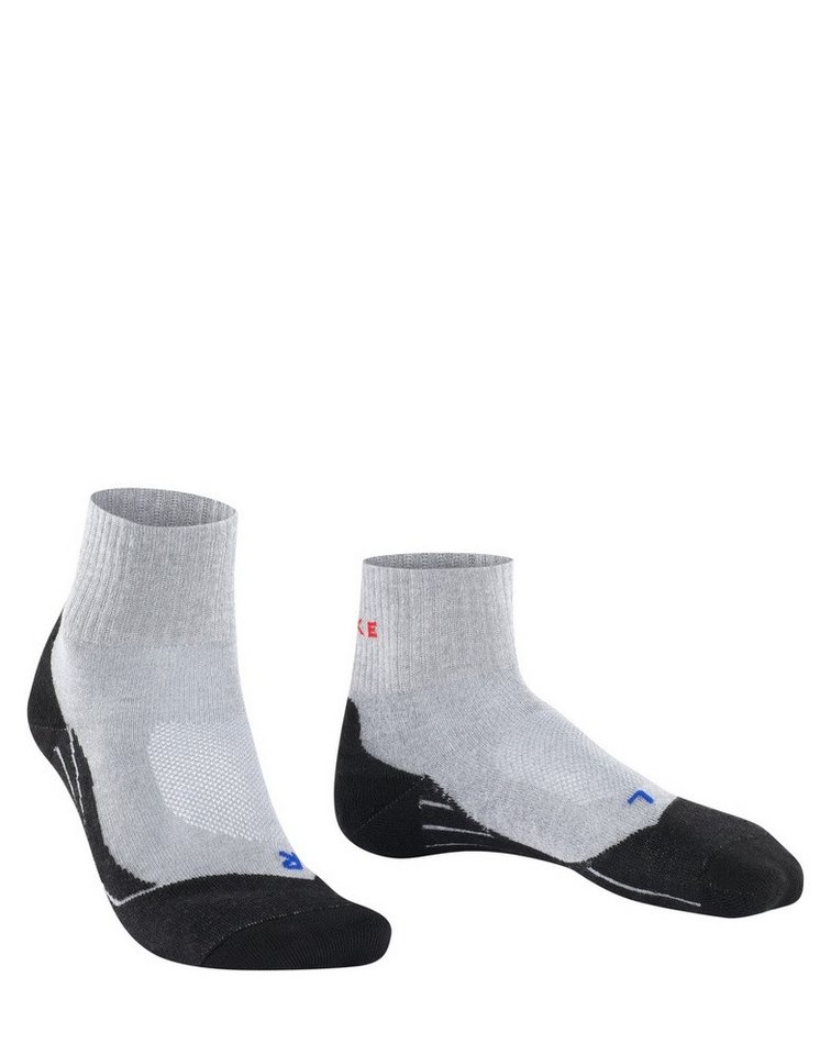 FALKE Wandersocken TK2 Short Cool (für leichtes Gelände) hellgrau Damen - 1 Paar Bild 5