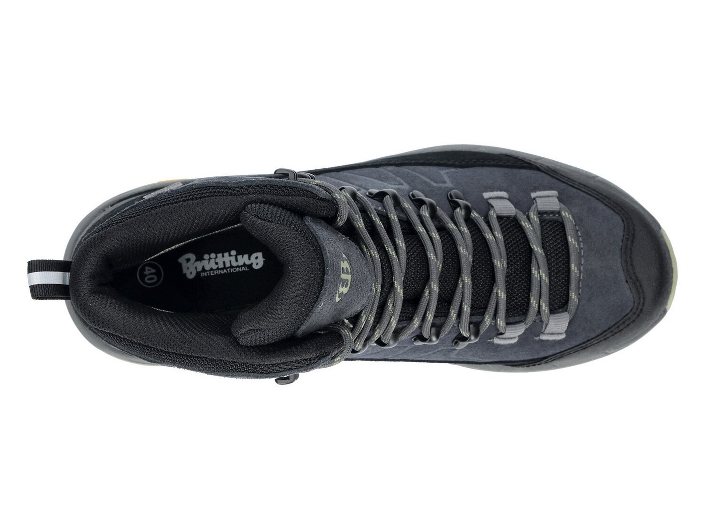 BRÜTTING Brütting Damen Outdoorstiefel Mount Sellery 221400-7318 grau/grün Trekkingschuh Bild 3