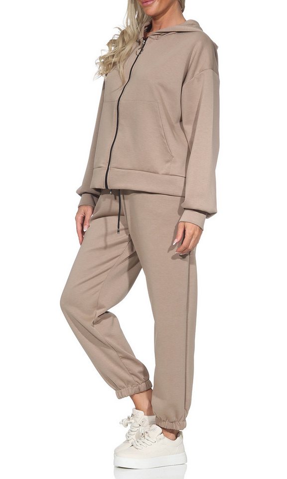simaranda Jogginganzug Damen Jogginganzug 618 36-42 Schlamm Bild 5