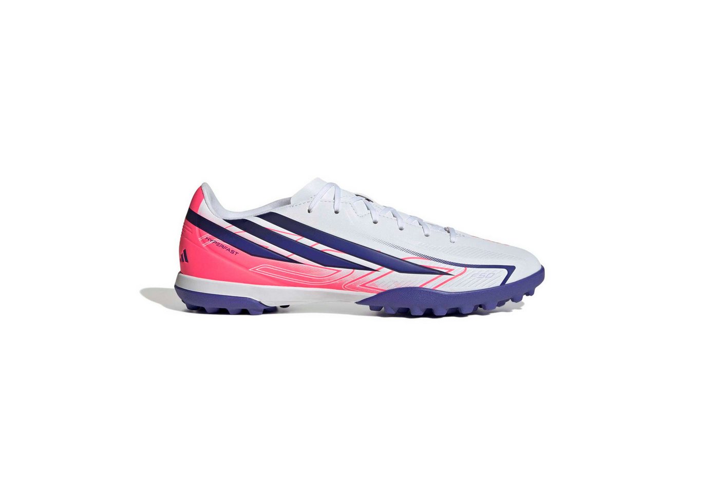 adidas Sportswear F50 HYPERFAST CLUB TF FTWWHT/SOLPUR/SOLTUR Fußballschuh Bild 4
