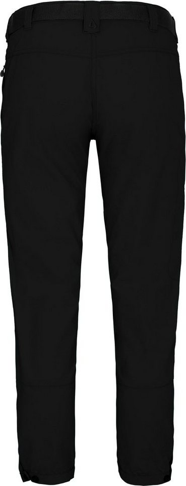 Bergson Outdoorhose HYDRYS 7/8 Damen 7/8 Wanderhose, vielseitig, pflegeleicht, Normalgrößen, schwarz