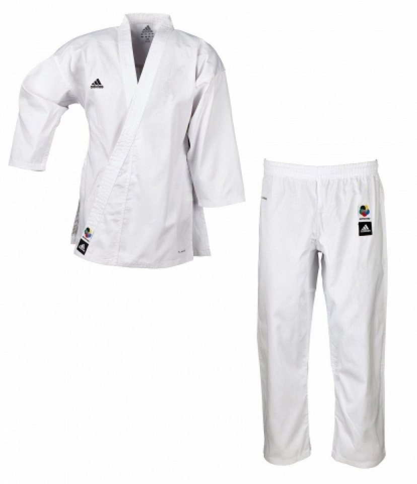 adidas Performance Karateanzug Club Training für Einsteiger und Fortgeschrittene mit Jacke und Hose