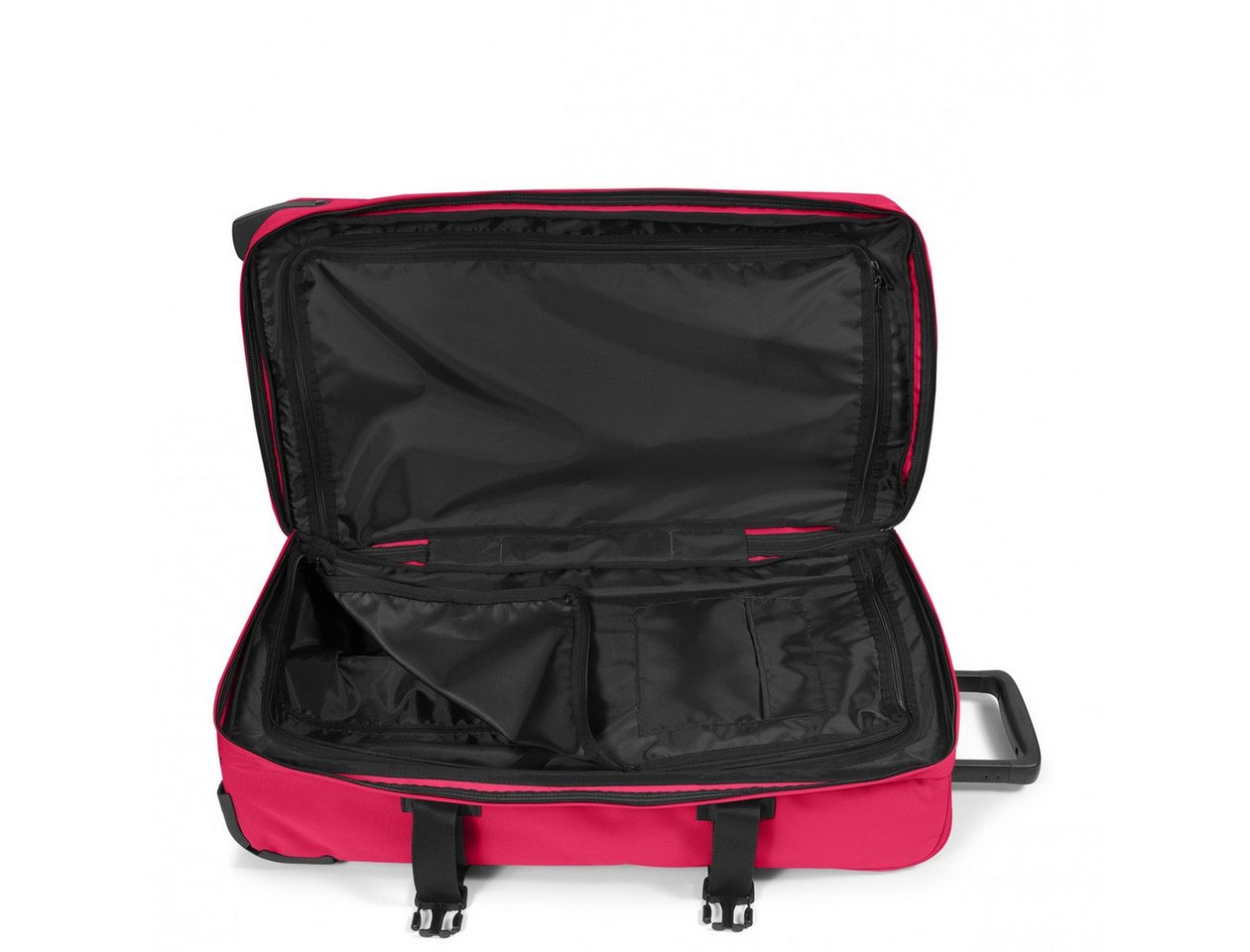 Eastpak Reisetasche Tranverz M Saffron Red (78 Liter) mit Rollen magenta Bild 2