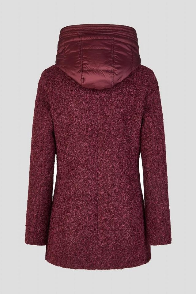 Barbara Lebek Outdoorjacke Wolljacke mit Kapuze