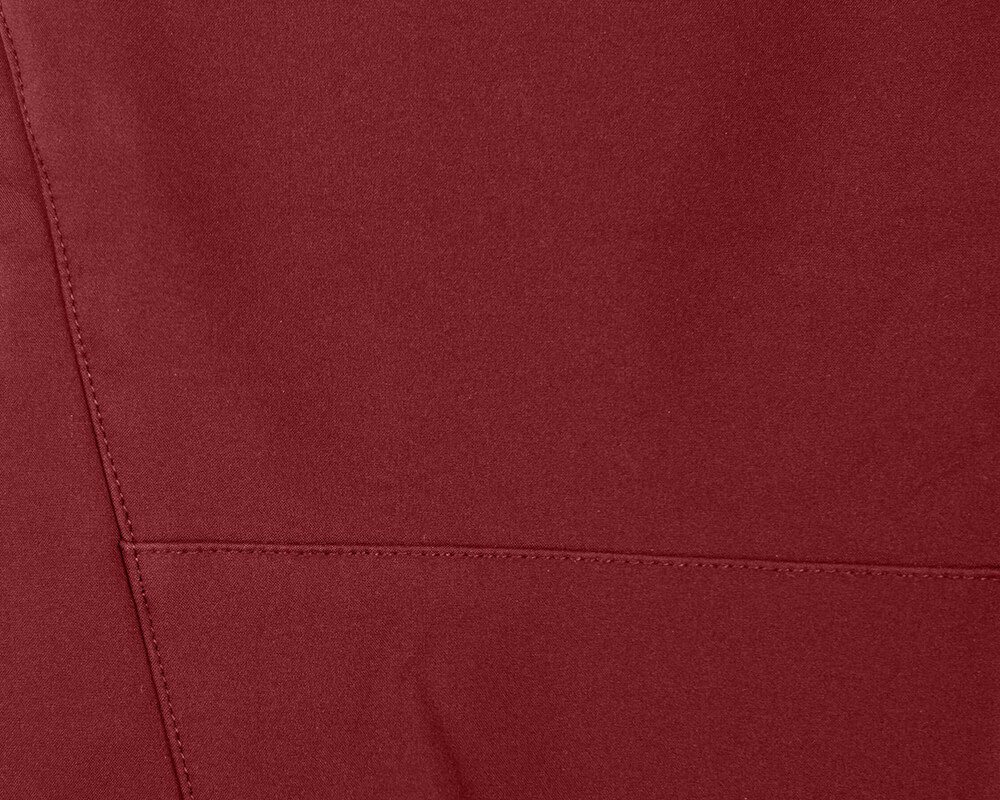 Bergson Outdoorhose MAILA Damen Winter Softshellhose, winddicht, warm, Kurzgrößen, Tomaten rot Bild 4