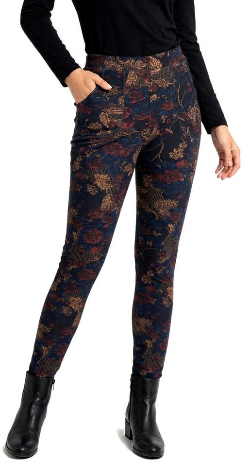 dy_mode Thermohose Damen Thermohose Winterhose / Thermoleggings Gefütterte Damenhose Middel Waist, mit Innenfutter, mit elastischem Bund Bild 3