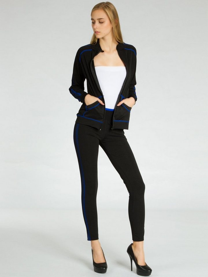 Caspar Trainingsanzug JG002 stylischer Damen Jogginganzug Bild 5
