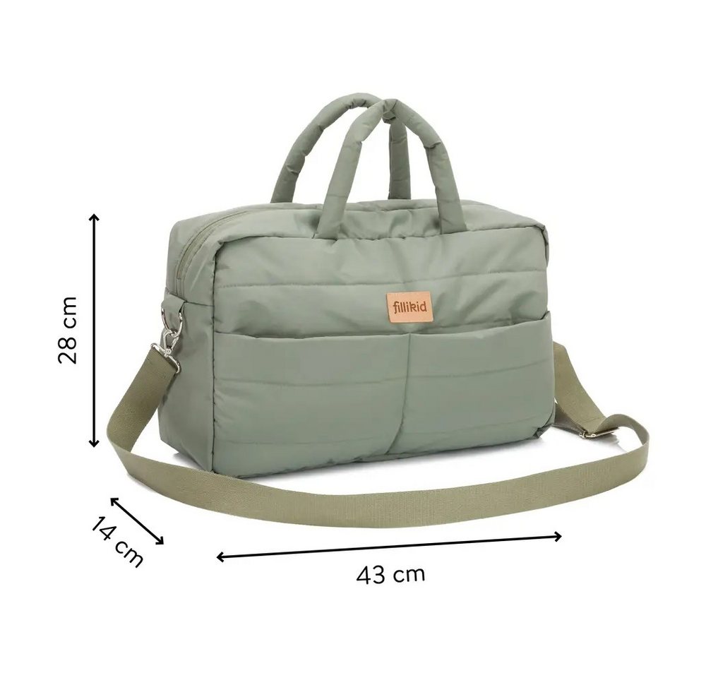 Fillikid Wickeltasche Wickeltasche Toulouse salbei Bild 2