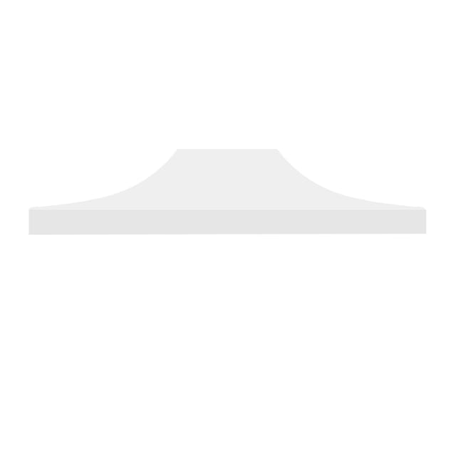 Abdeckhaube F�r Pavillon 3x4,5 M. Ersatzbezug Aus Pvc-beschichtetem Oxford-gewebe. Wasserdicht Und Uv-best�ndig. Wei�e Farbe