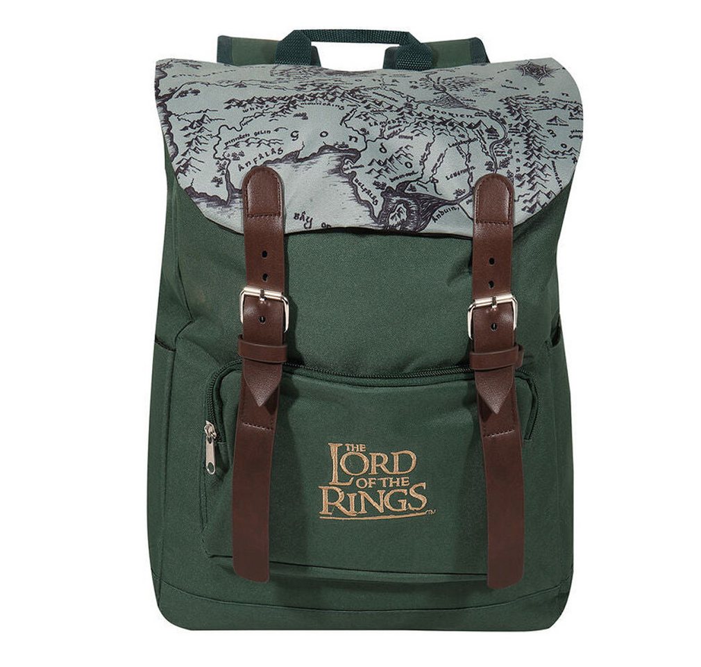 Der Herr der Ringe Rucksack Mittelerde, Lord of The Rings Middle Earth Map Karte Bild 4