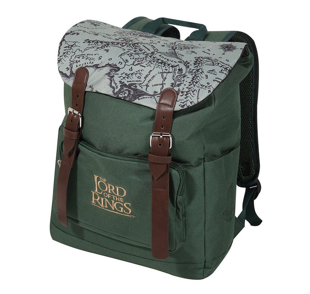 Der Herr der Ringe Rucksack Mittelerde, Lord of The Rings Middle Earth Map Karte Bild 5