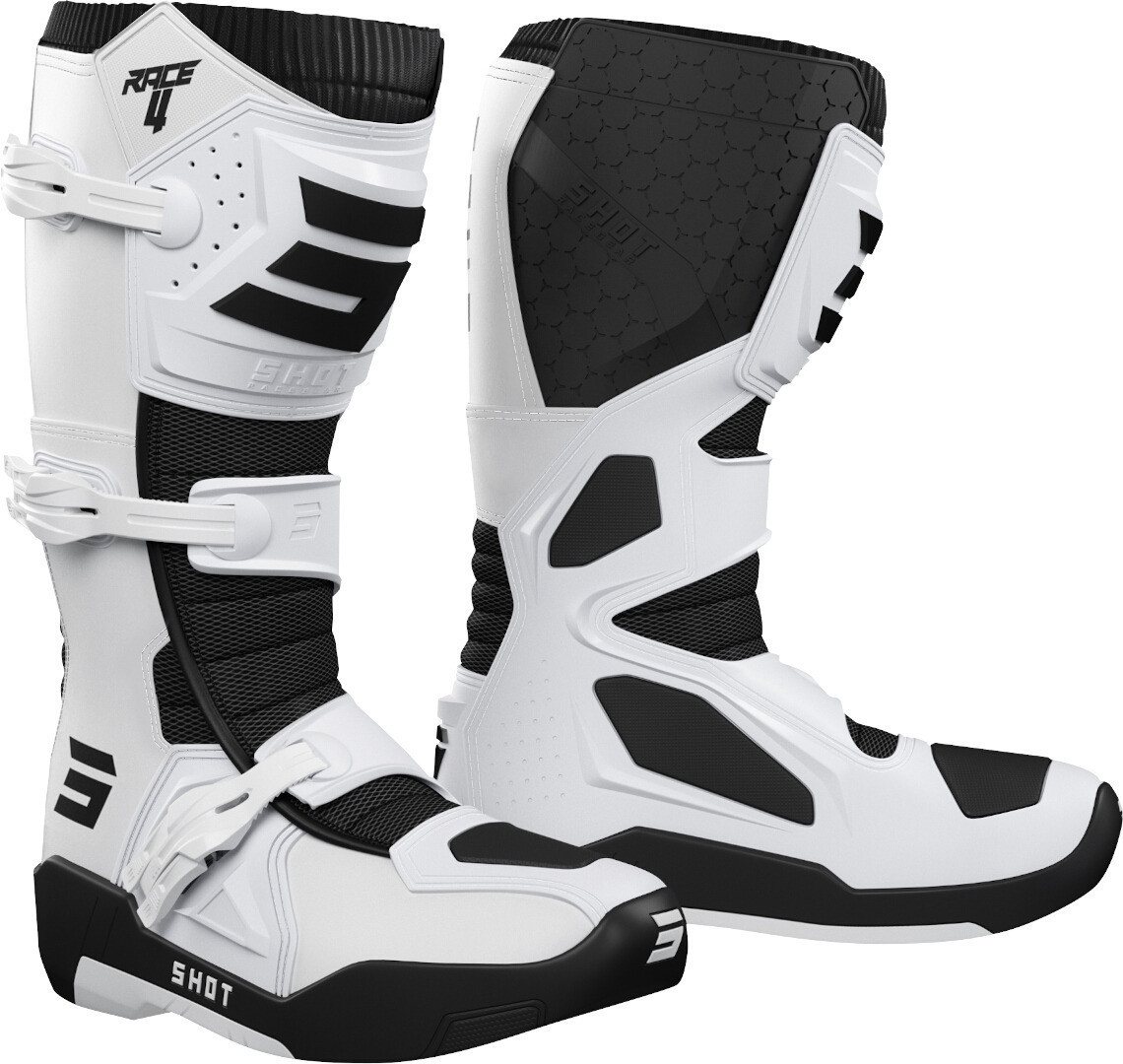 Shot Race 4 Motocross Stiefel Motorradstiefel