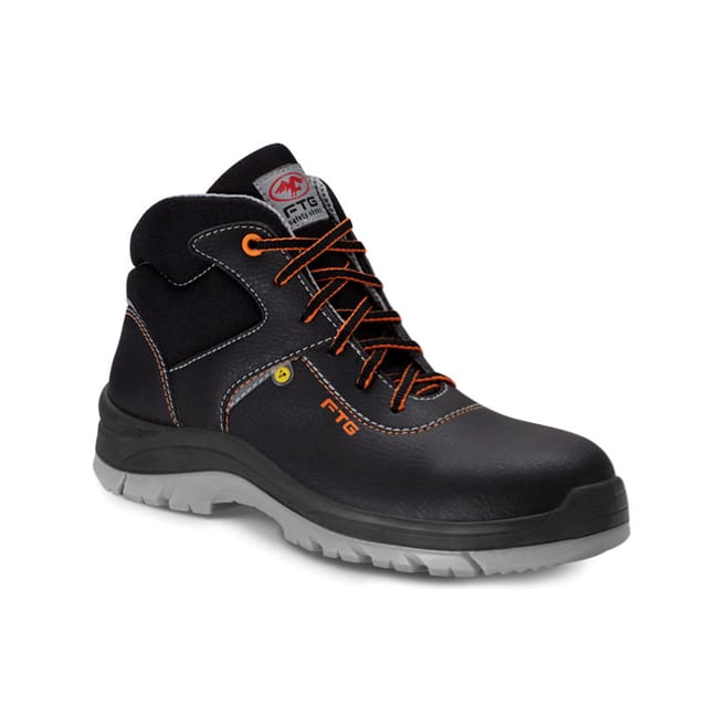 Ftg Star S3 Src Esd Hohe Arbeitsschuhe - 44 Eu - Schwarze