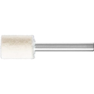 Pferd Tools Harte Filzpolierstifte Zylinderform Mit Stirnbohrung Ø 15x20mm Schaft-ø 6 Mm 10 Stk