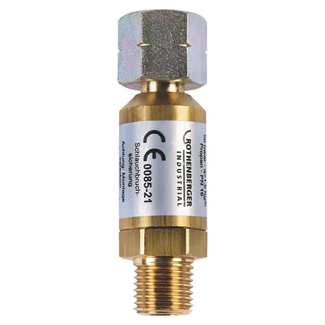 Rothenberger - Industrial Propan-schlauchbruchsicherung 50 Mbar - 1500003661