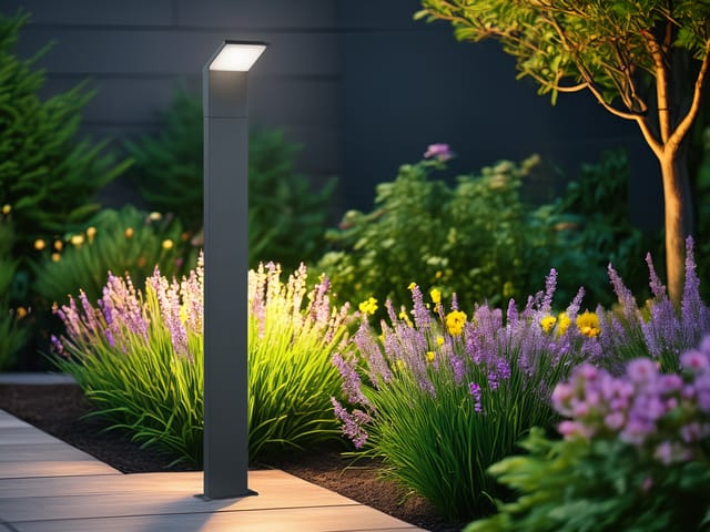 Trio - Moderne Led Wegeleuchte Pearl Aus Aluminium Anthrazit, Höhe 100cm