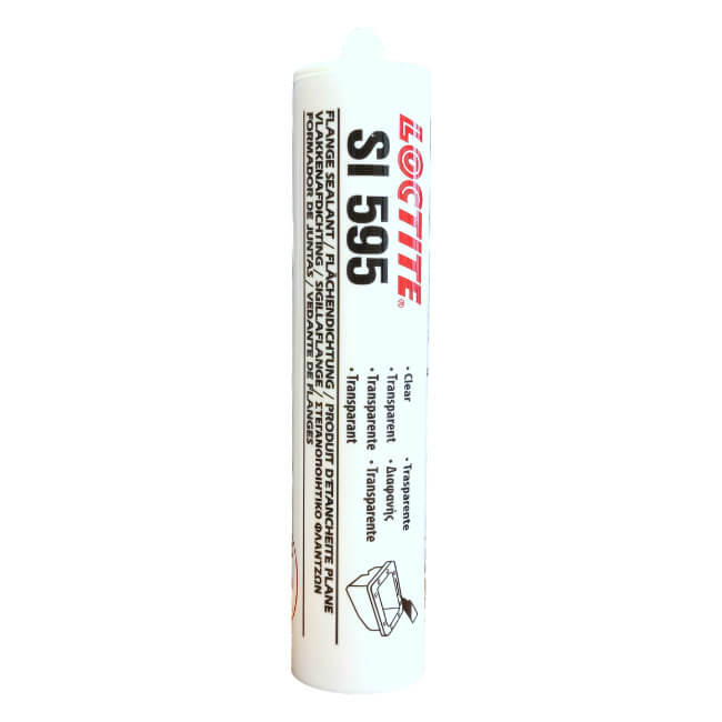 Loctite Si 595 Rtv Cl 310 Ml, Transparentes/klares Acetoxy-silikon, Nsf-lebensmittelkontaktzulassung, Gute Haftung Auf Den Meisten Oberflächen, Nicht Entflammbar, Ungiftig, Alterungsbeständig
