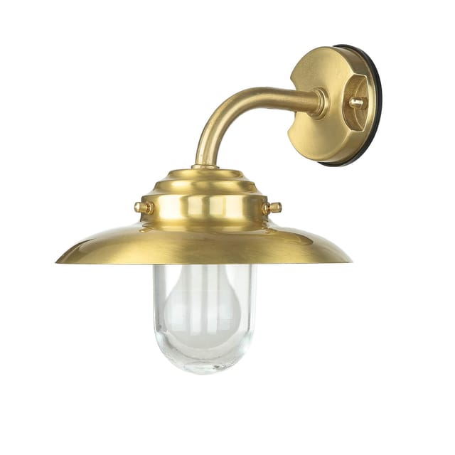 Wandlampe Messing Ip64 Außen Maritim E27 Laterne Garten Hof