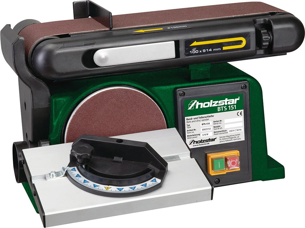 Fp - Holzstar Band- Und Tellerschleifer Bts 151 Schleifmaschine
