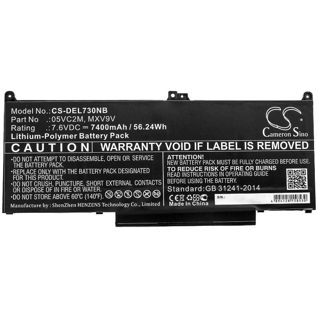 Akku F R Dell Latitude 13 7300 N052l7300 D1716fcn Usw