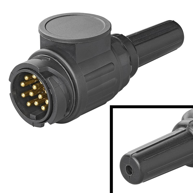 Stecker 13 Polig Pvc Typ Jaeger Mit 1 Loch T Lle