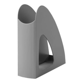 Han - Stehsammler Re-loop 7,6 X 25,6 X 23,9 Cm (b X H X T) Din A4 Din C4 Werkstoff: Polypropylen 100 % Recycelt Dunkelgrau