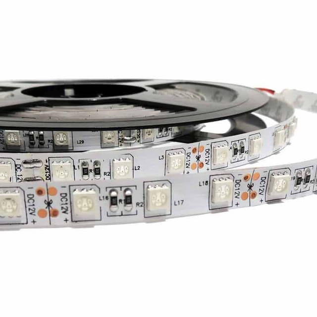 12v Dc Led-streifen 72w 10mm Einfarbig Ip20 Smd 5050 - 5 M Lang